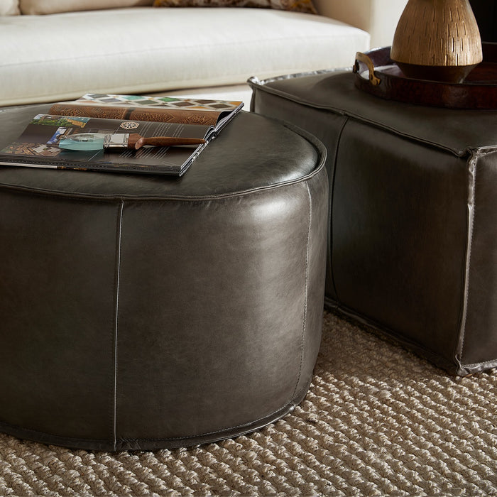 Cyan 11448 Pouf, Grey