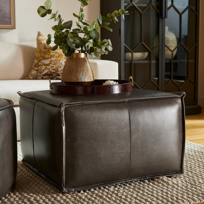 Cyan 11449 Pouf, Grey
