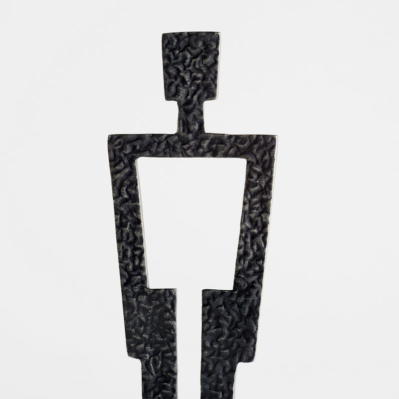 Cyan 11502 Sculpture, Black And White