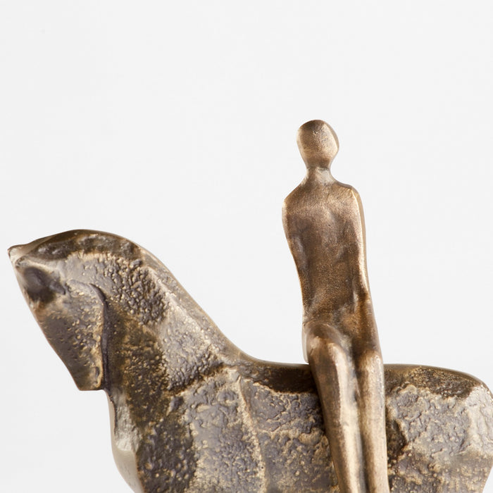 Cyan 11503 Sculpture, Black And White