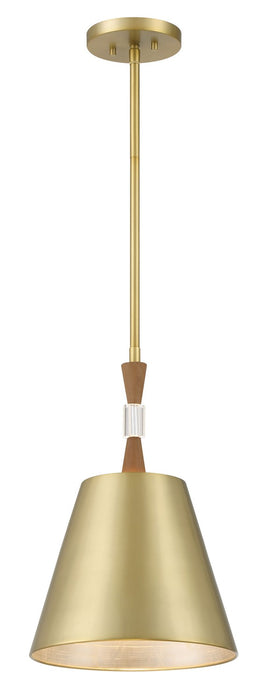 Metropolitan N7551-695 One Light Pendant, Soft Brass