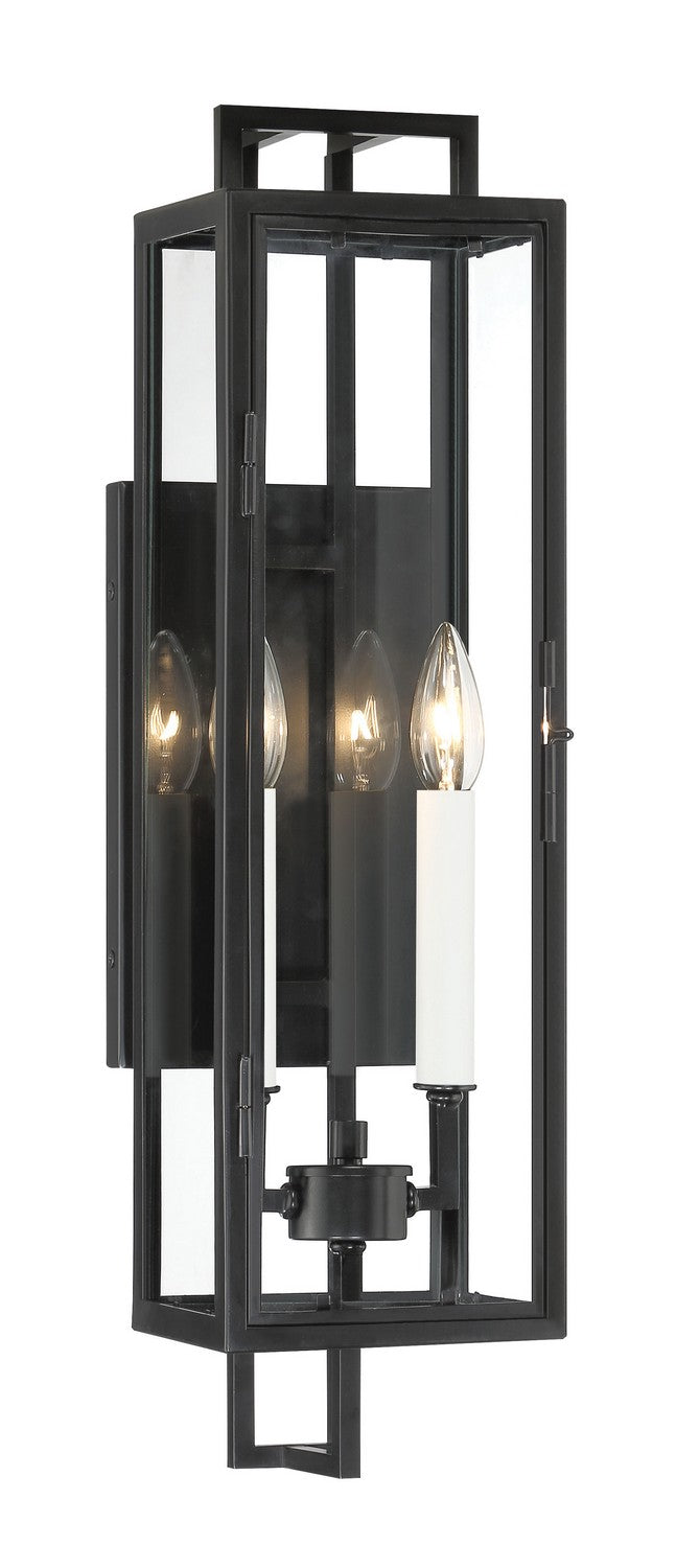 Minka-Lavery 73330-66A Two Light Outdoor Wall Mount, Coal