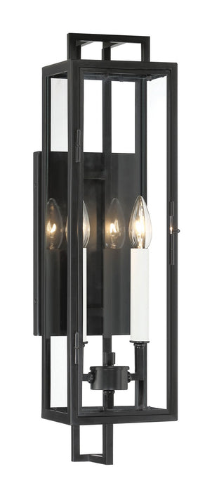 Minka-Lavery 73330-66A Two Light Outdoor Wall Mount, Coal