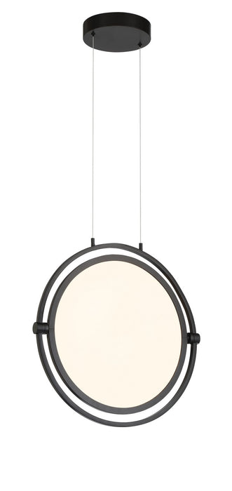 George Kovacs P5541-66A-L LED Pendant, Coal