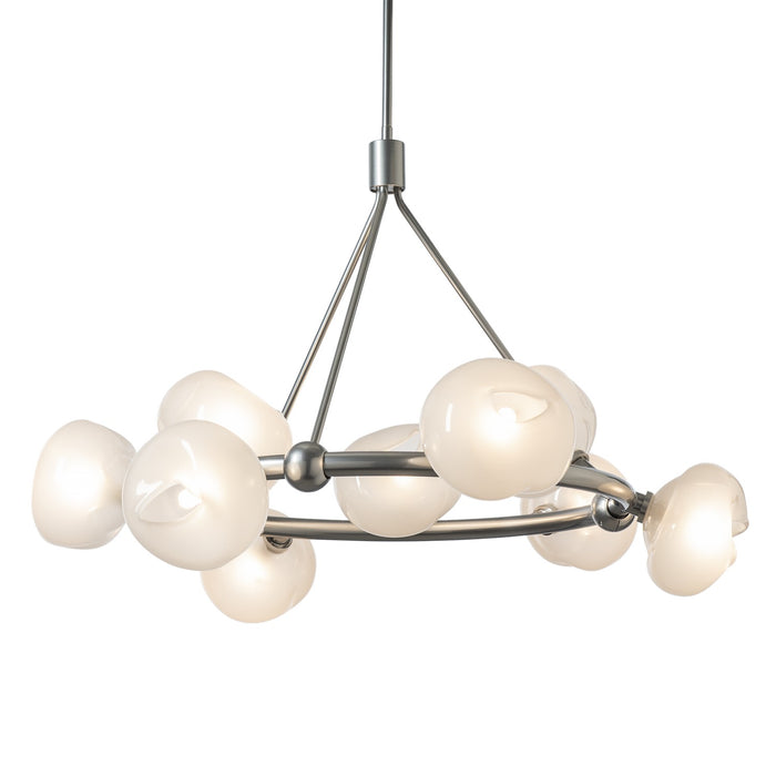 Hubbardton Forge 131069-SKT-MULT-85-FD0710 Nine Light Pendant, Sterling