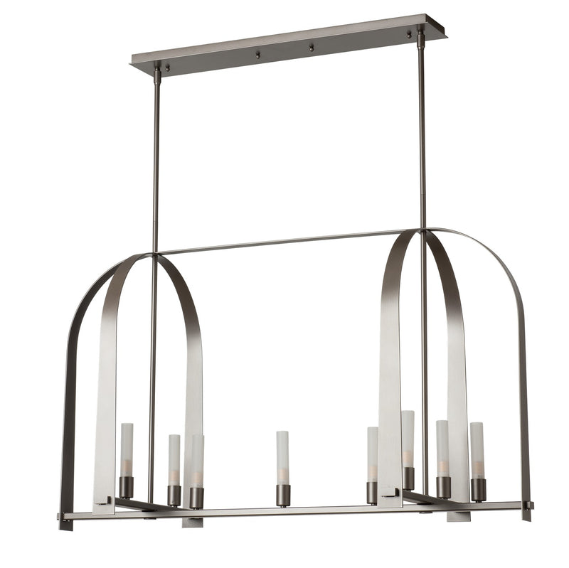 Hubbardton Forge 131075-SKT-MULT-07-FD0462 Nine Light Pendant, Dark Smoke