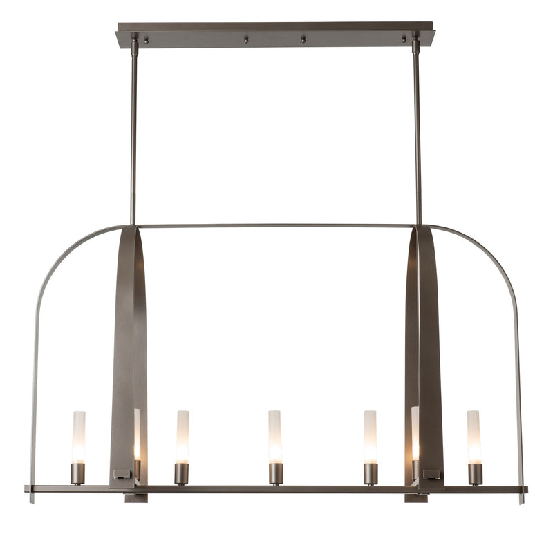 Hubbardton Forge 131075-SKT-MULT-07-FD0462 Nine Light Pendant, Dark Smoke