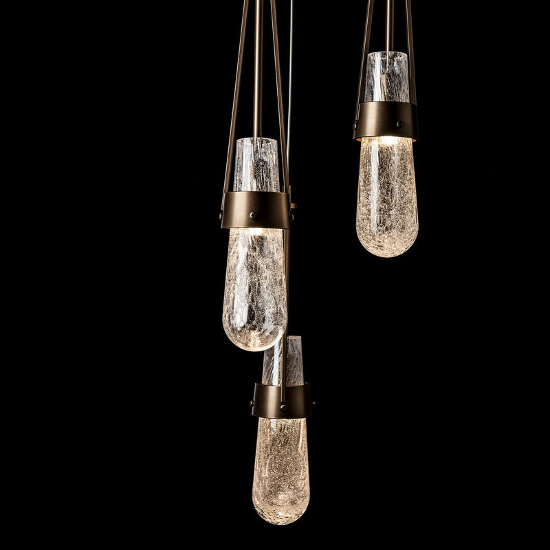 Hubbardton Forge 131120-SKT-LONG-05-YG0434 LED Pendant, Bronze