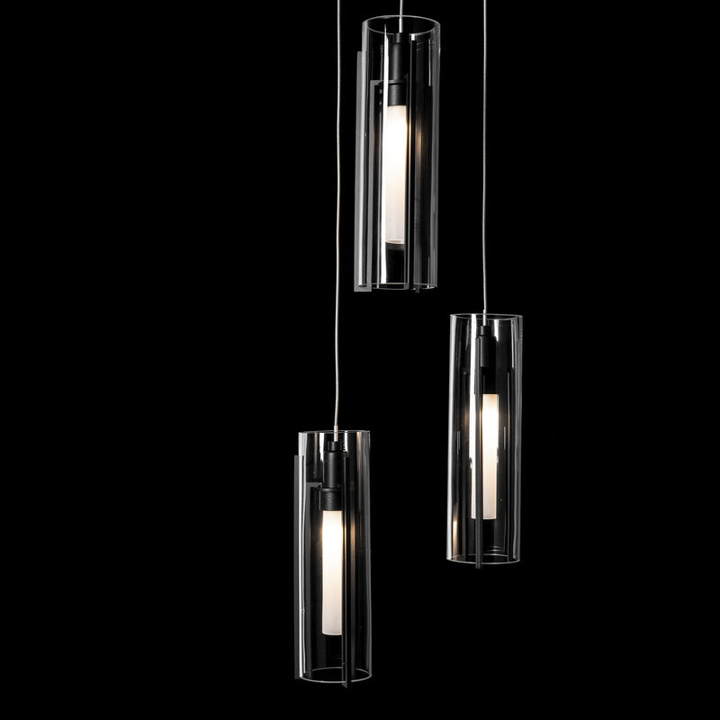 Hubbardton Forge 131124-SKT-STND-10-ZM0065 LED Pendant, Black