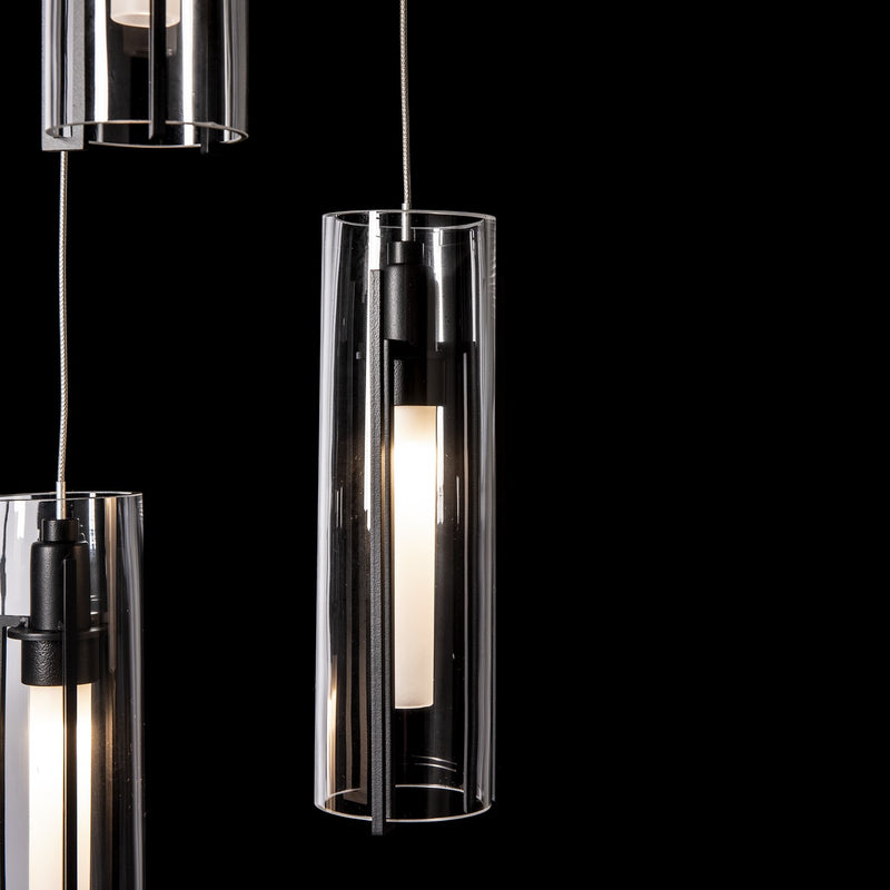 Hubbardton Forge 131124-SKT-STND-10-ZM0065 LED Pendant, Black