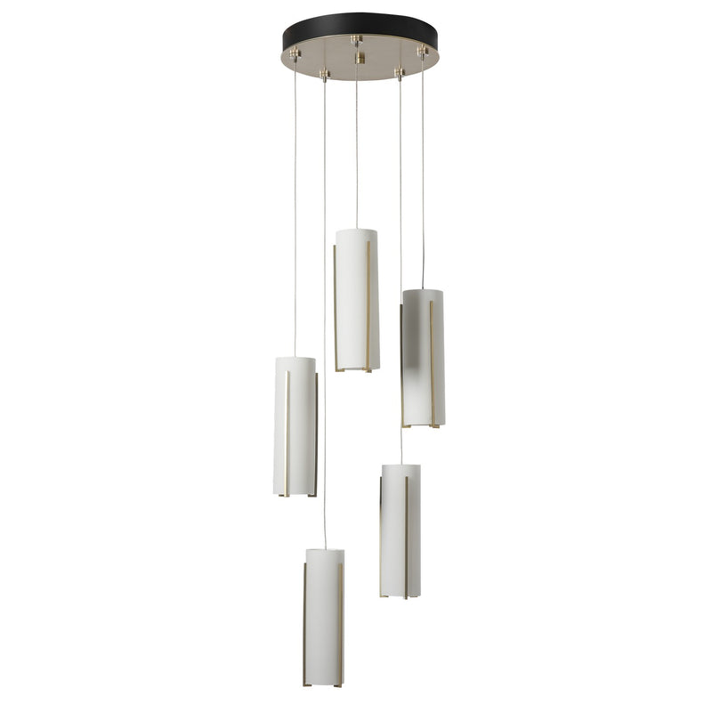 Hubbardton Forge 131124-SKT-STND-86-GG0065 LED Pendant, Modern Brass