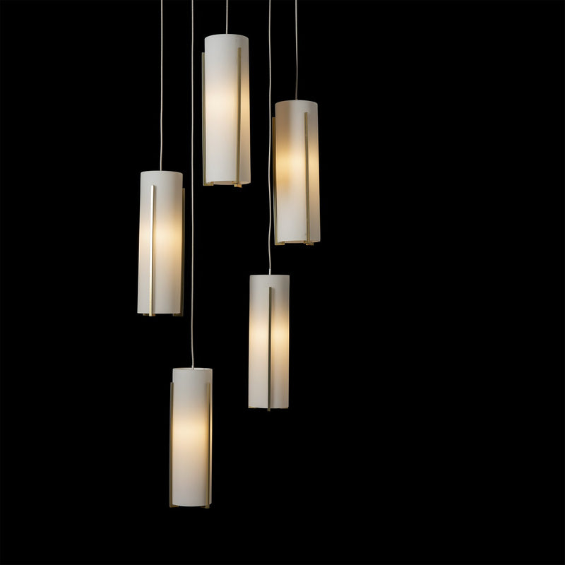 Hubbardton Forge 131124-SKT-STND-86-GG0065 LED Pendant, Modern Brass