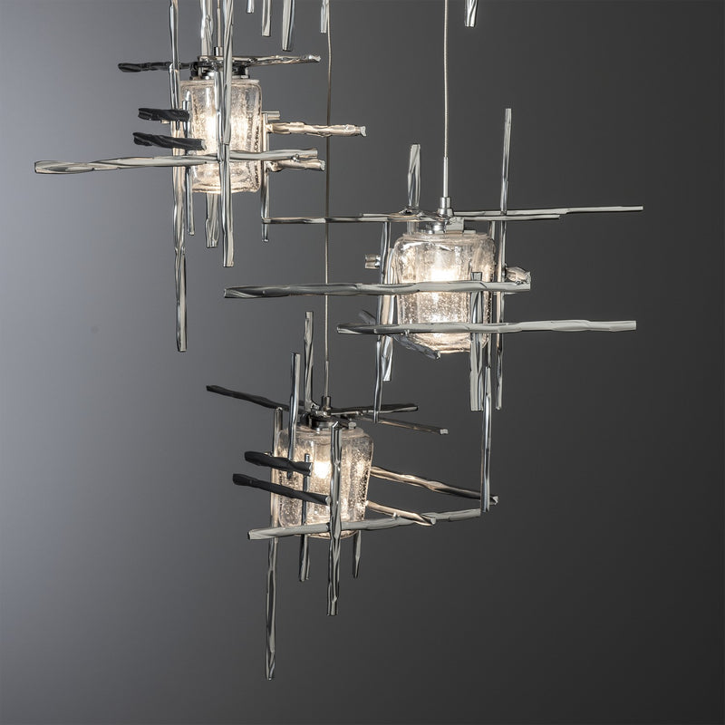 Hubbardton Forge 131126-SKT-LONG-85-II0728 LED Pendant, Sterling