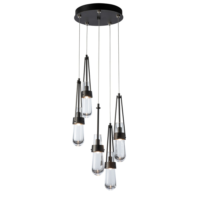 Hubbardton Forge 131127-SKT-STND-14-ZM0434 LED Pendant, Oil Rubbed Bronze