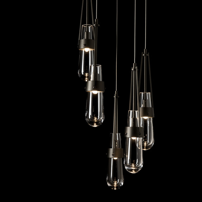 Hubbardton Forge 131127-SKT-STND-14-ZM0434 LED Pendant, Oil Rubbed Bronze