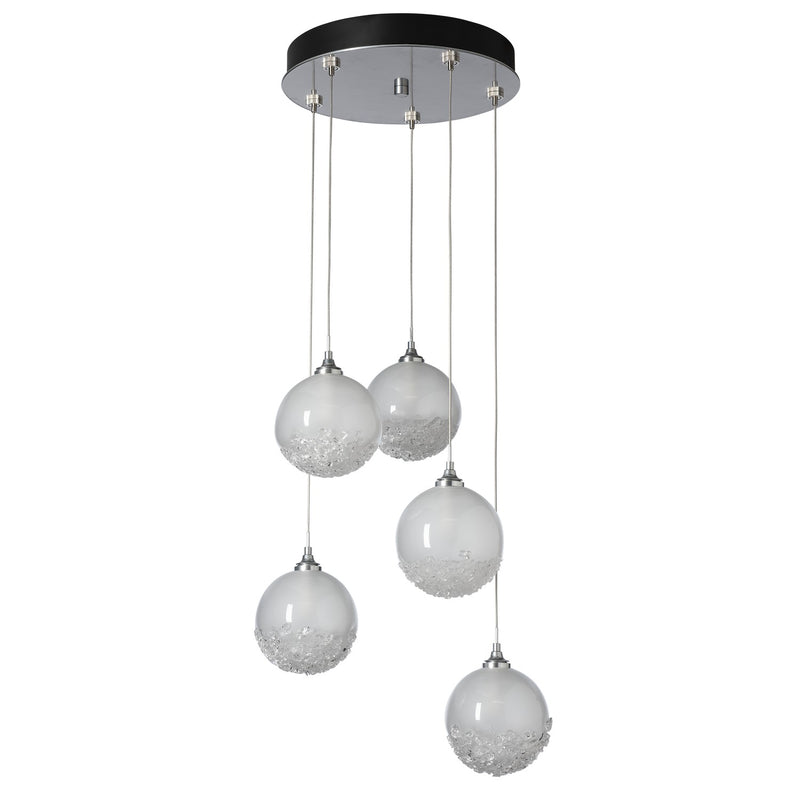 Hubbardton Forge 131131-SKT-STND-85-FD0750 LED Pendant, Sterling