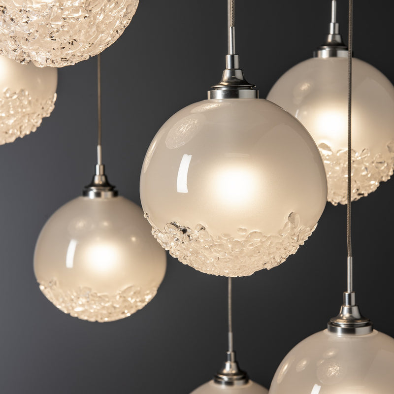 Hubbardton Forge 131133-SKT-STND-85-FD0750 LED Pendant, Sterling