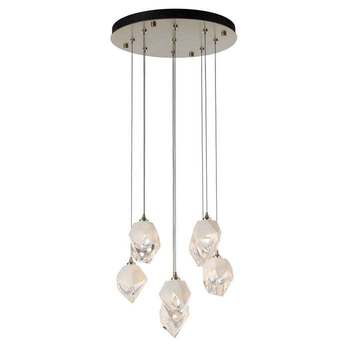 Hubbardton Forge 131140-SKT-LONG-86-WP0754 LED Pendant, Modern Brass