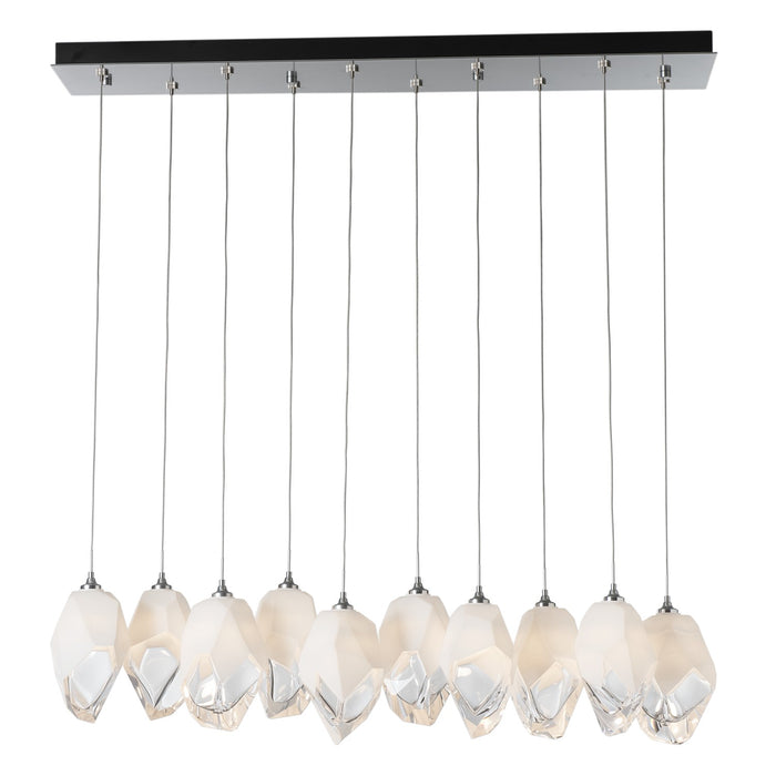 Hubbardton Forge 131144-SKT-LONG-85-WP0755 LED Pendant, Sterling