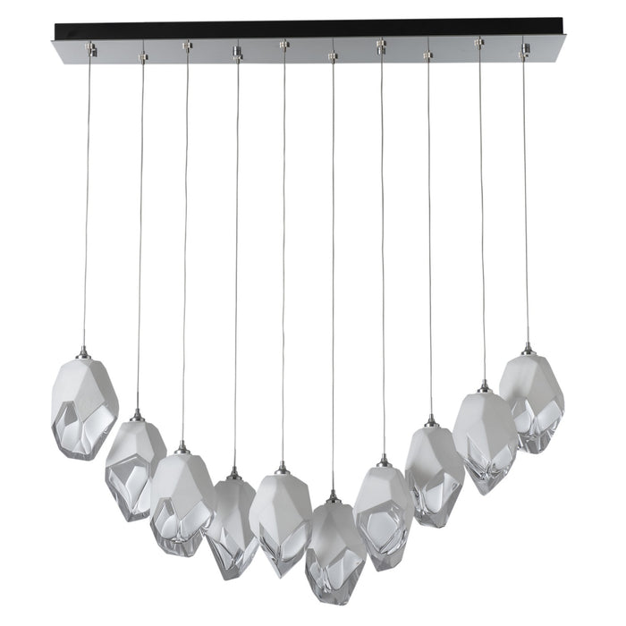 Hubbardton Forge 131144-SKT-LONG-85-WP0755 LED Pendant, Sterling