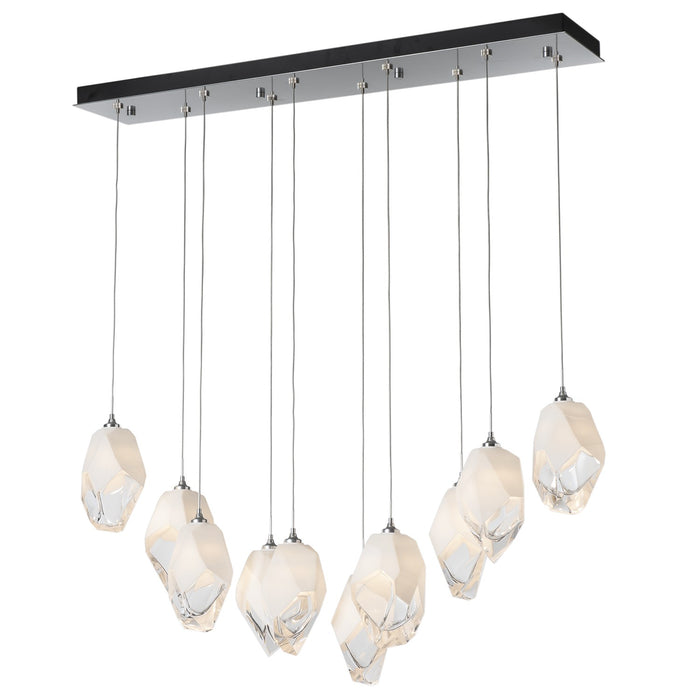 Hubbardton Forge 131144-SKT-LONG-85-WP0755 LED Pendant, Sterling
