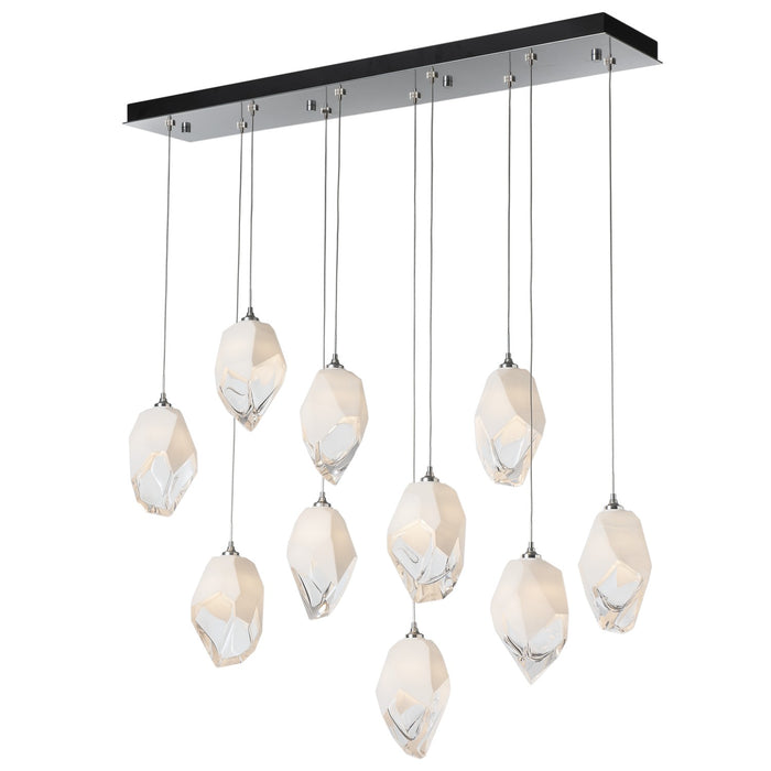 Hubbardton Forge 131144-SKT-LONG-85-WP0755 LED Pendant, Sterling