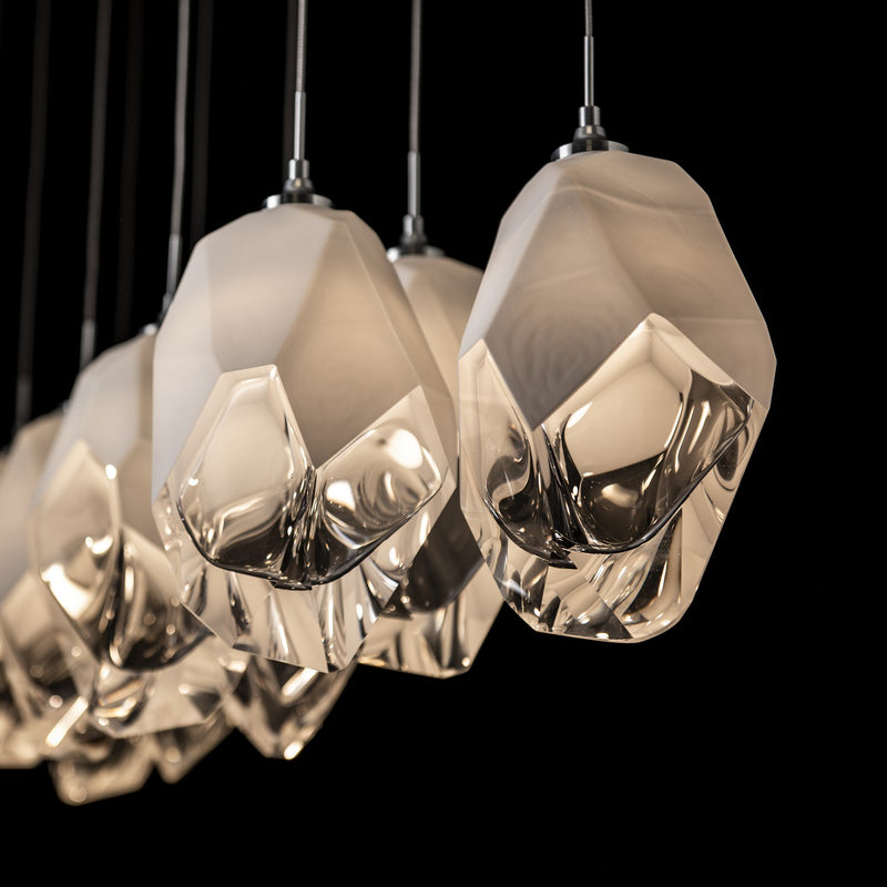Hubbardton Forge 131144-SKT-LONG-85-WP0755 LED Pendant, Sterling