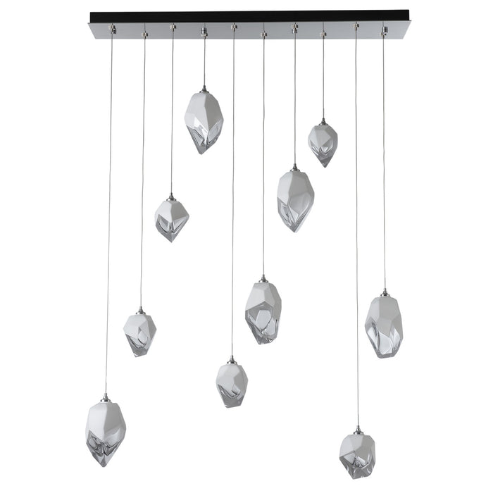Hubbardton Forge 131145-SKT-LONG-85-WP0756 LED Pendant, Sterling