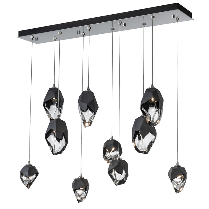 Hubbardton Forge 131145-SKT-LONG-85-BP0756 LED Pendant, Sterling