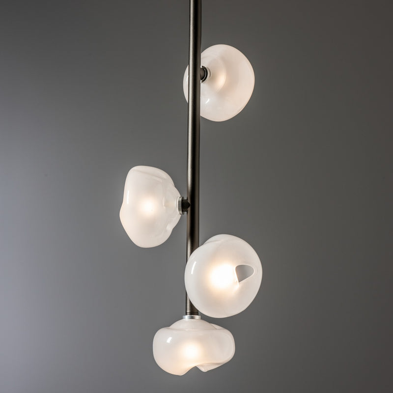 Hubbardton Forge 131610-SKT-MULT-14-FD0710 Four Light Pendant, Oil Rubbed Bronze