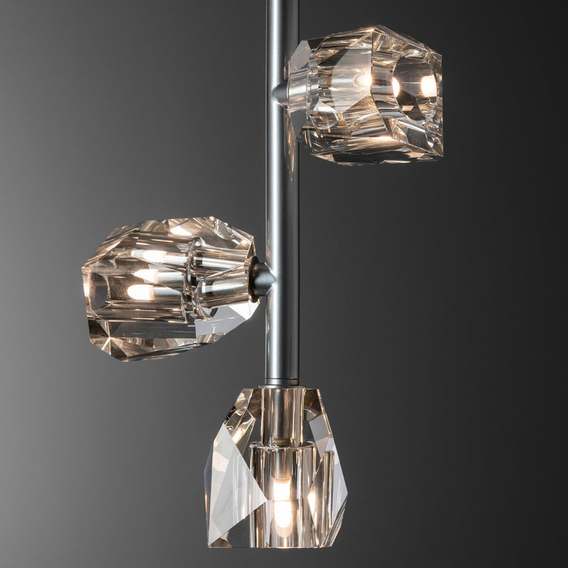 Hubbardton Forge 131612-SKT-MULT-85-CR Four Light Pendant, Sterling