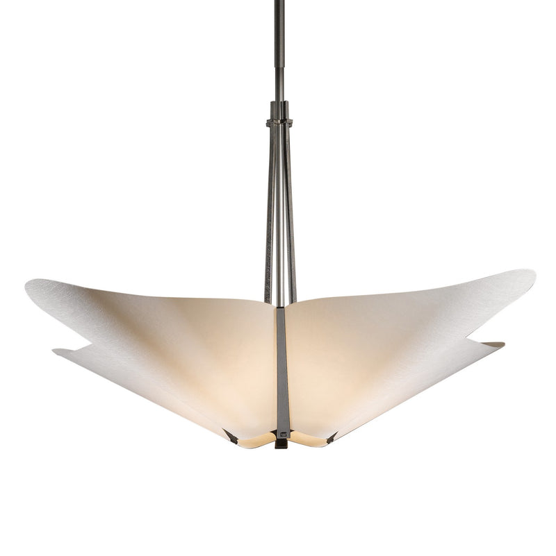 Hubbardton Forge 133305-SKT-MULT-07-SH1995 Four Light Pendant, Dark Smoke