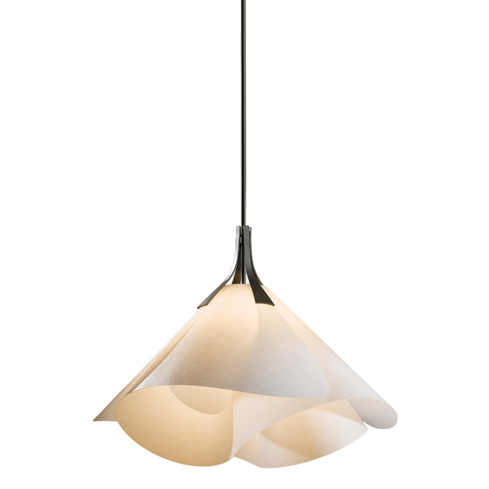 Hubbardton Forge 134503-SKT-MULT-07-SH1990 One Light Pendant, Dark Smoke