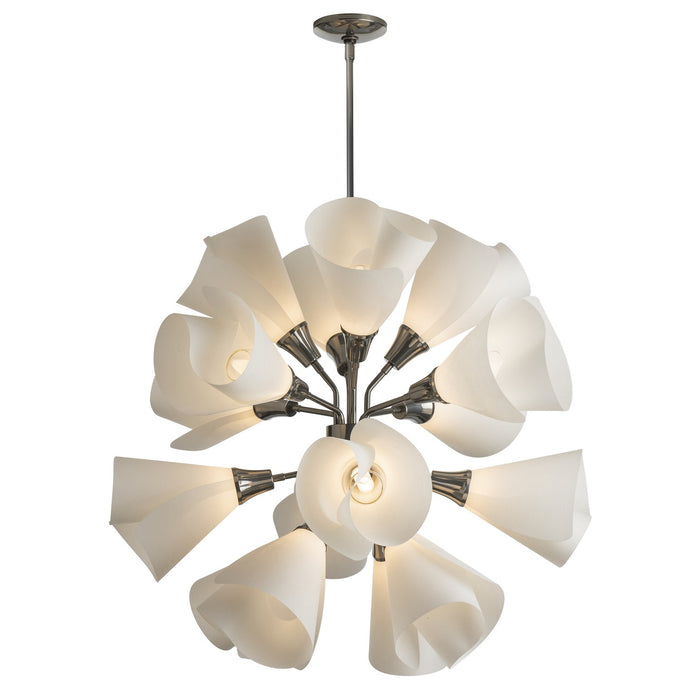 Hubbardton Forge 134506-SKT-MULT-85-SH1987 LED Pendant, Sterling