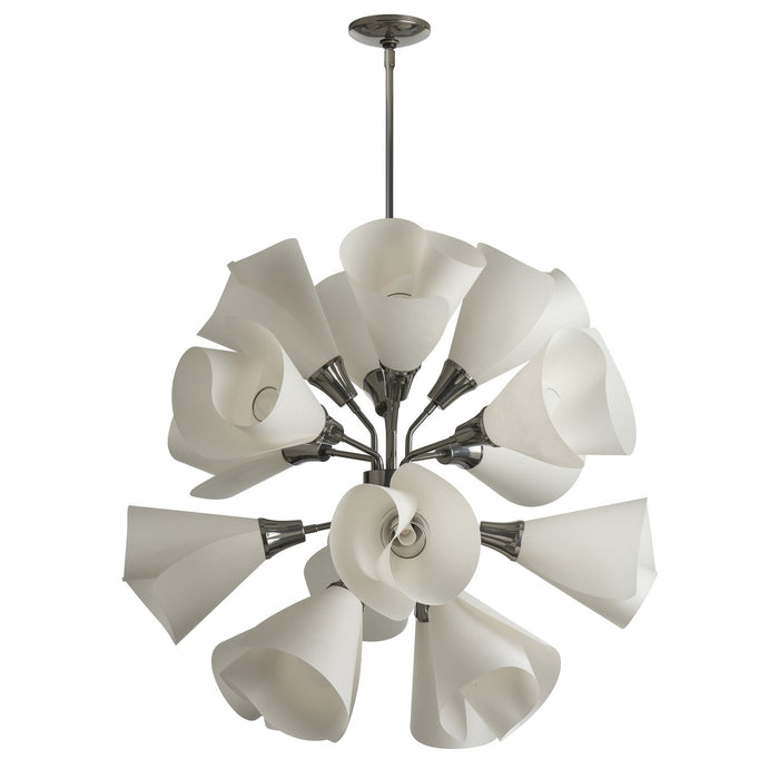 Hubbardton Forge 134506-SKT-MULT-85-SH1987 LED Pendant, Sterling