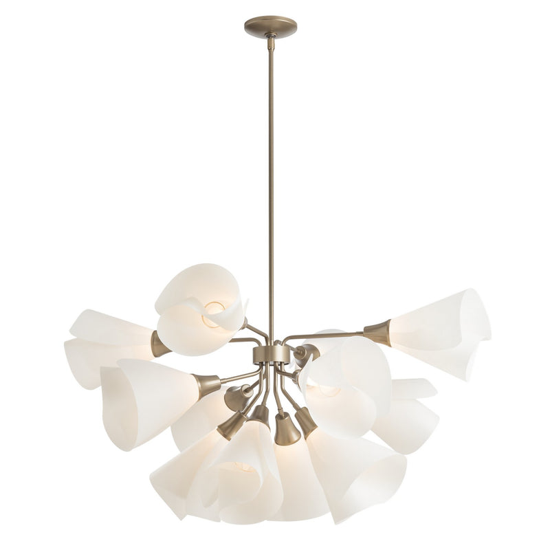 Hubbardton Forge 134510-SKT-MULT-84-SH1987 LED Pendant, Soft Gold