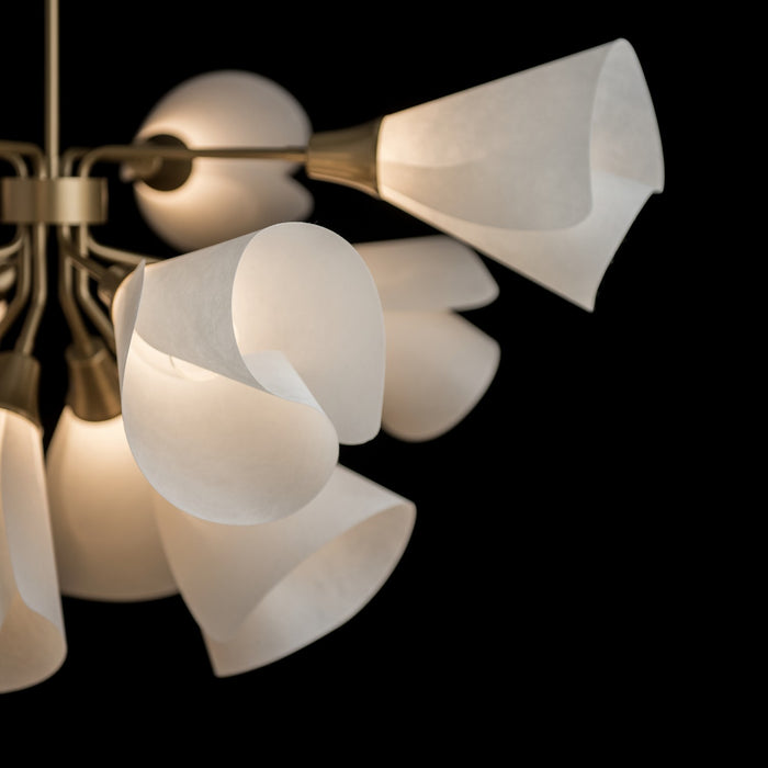 Hubbardton Forge 134510-SKT-MULT-84-SH1987 LED Pendant, Soft Gold