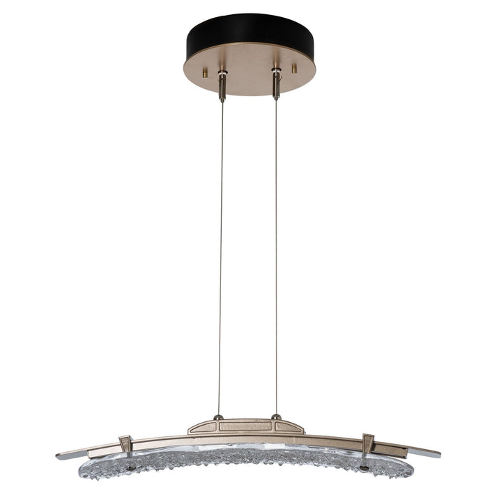 Hubbardton Forge 137585-LED-STND-84-ZM0747 LED Pendant, Soft Gold