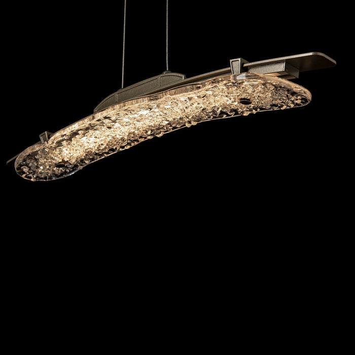 Hubbardton Forge 137585-LED-STND-84-ZM0747 LED Pendant, Soft Gold