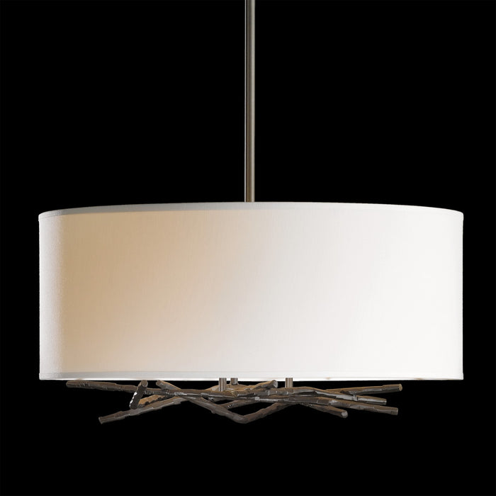 Hubbardton Forge 137665-SKT-MULT-07-SF2201 Three Light Pendant, Dark Smoke