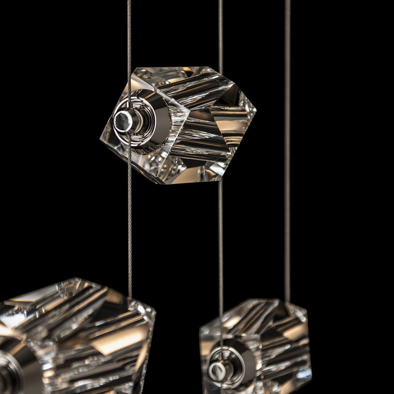 Hubbardton Forge 139056-LED-STND-86-CR LED Pendant, Modern Brass
