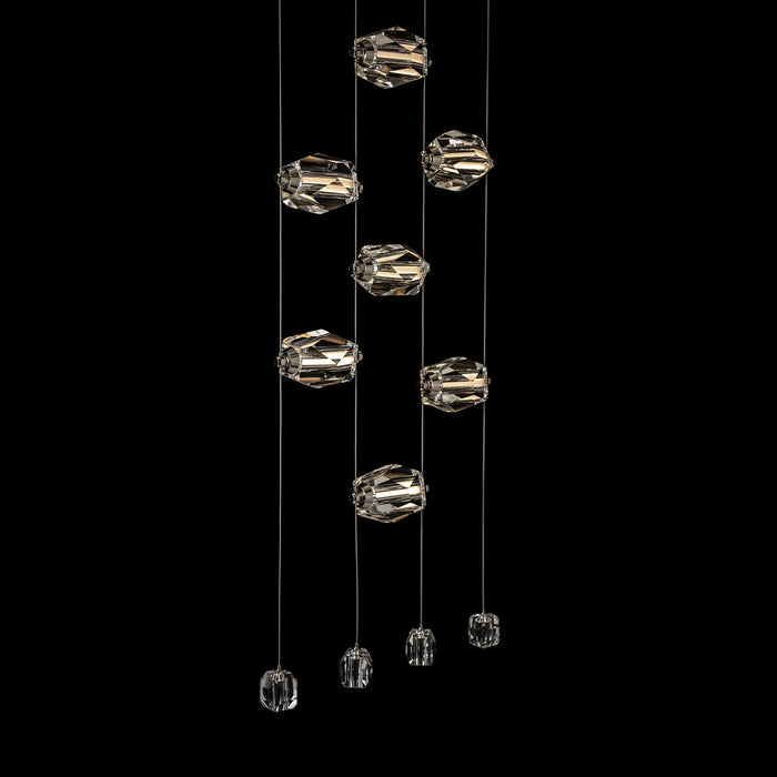Hubbardton Forge 139056-LED-STND-86-CR LED Pendant, Modern Brass