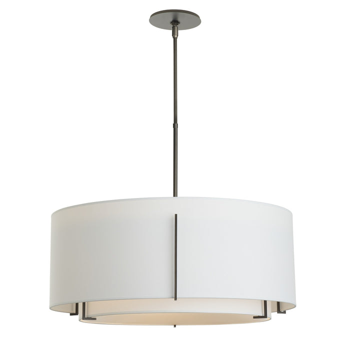Hubbardton Forge 139610-SKT-MULT-20-SF2290-SF2899 Three Light Pendant, Natural Iron