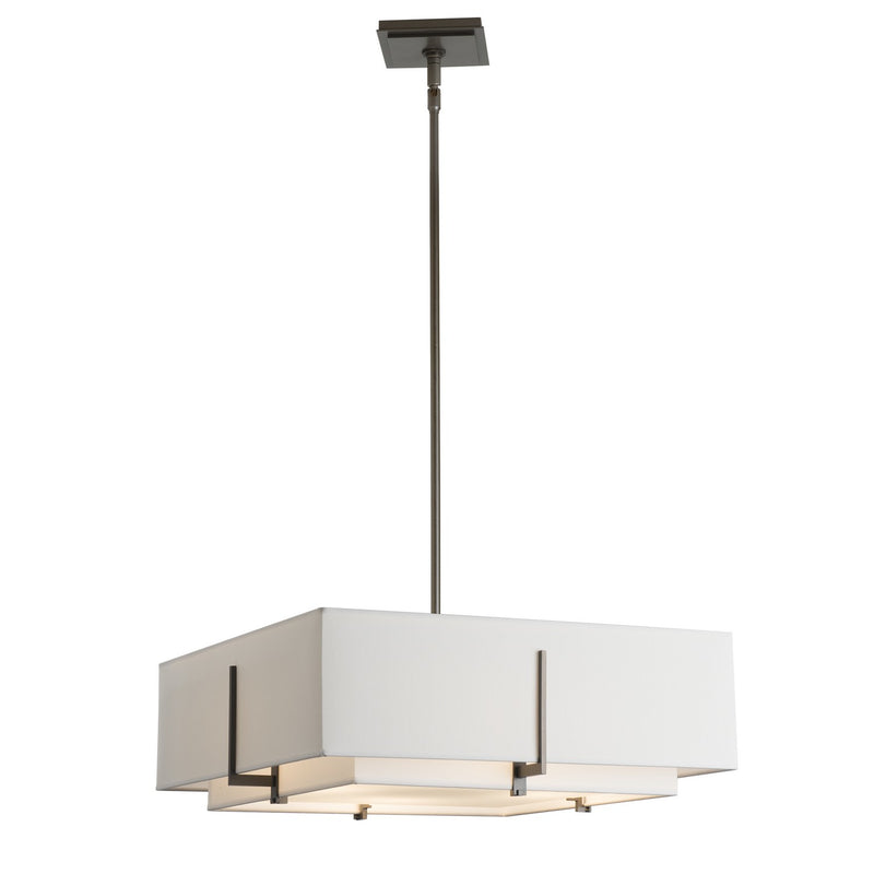 Hubbardton Forge 139630-SKT-MULT-07-SF1605-SF2012 Four Light Pendant, Dark Smoke