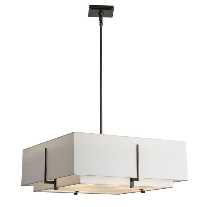 Hubbardton Forge 139635-SKT-MULT-05-SF2012-SF2401 Four Light Pendant, Bronze