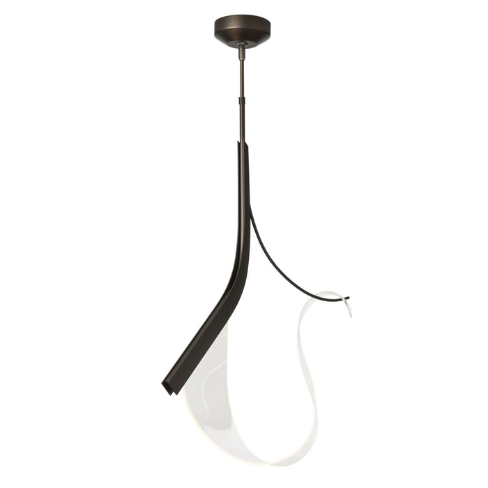 Hubbardton Forge 139825-LED-MULT-07 LED Pendant, Dark Smoke