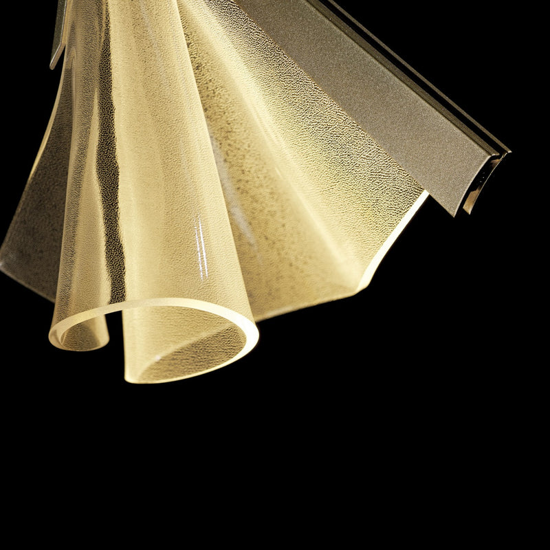 Hubbardton Forge 139845-LED-MULT-84 LED Pendant, Soft Gold