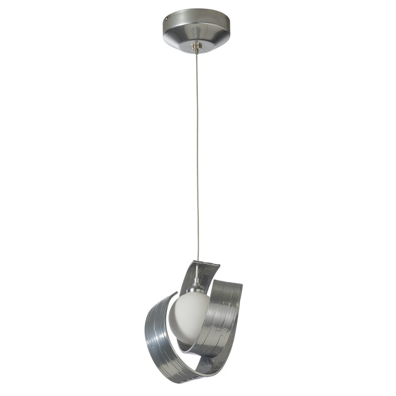 Hubbardton Forge 161186-SKT-STND-85-GG0711 LED Pendant, Sterling