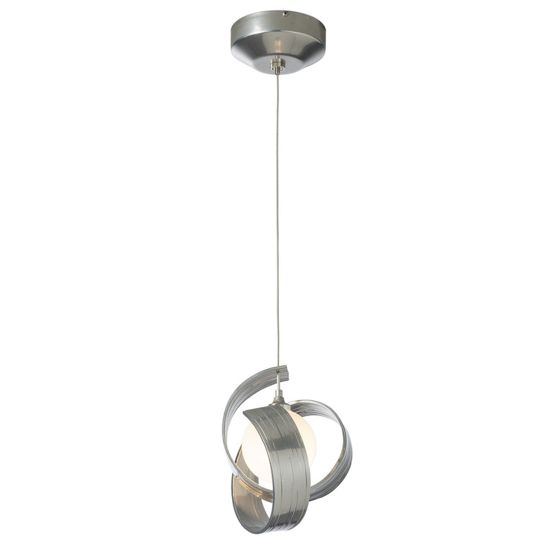 Hubbardton Forge 161186-SKT-STND-85-GG0711 LED Pendant, Sterling