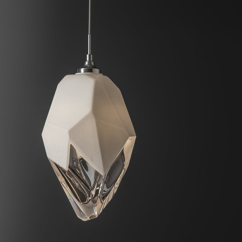 Hubbardton Forge 161189-SKT-STND-85-WP0755 LED Pendant, Sterling
